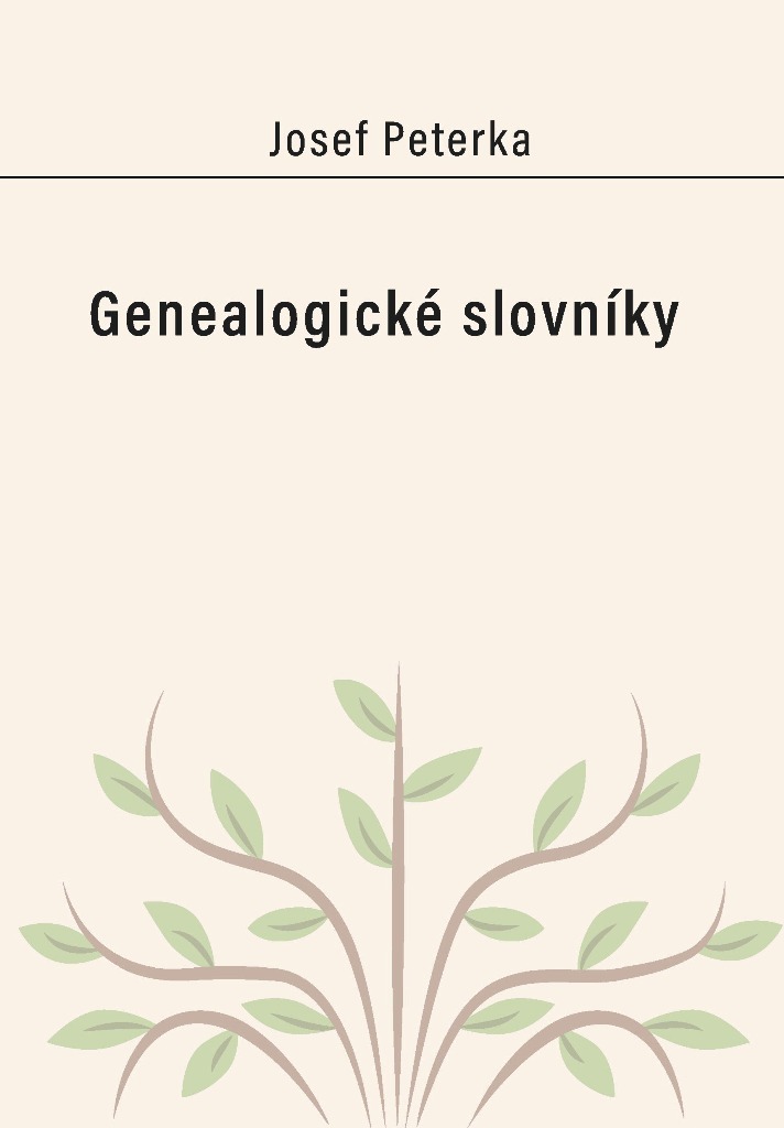 Genealogické slovníky